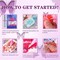 Butterfly Diaomnd Painting Kits for Adults DIY 5D Round Full Drill Butterfly Flowers Diamond Art Adult Diamond Painting Very Suitable for Home Leisure and Wall Decoration 11.8x15.7 (Inches)